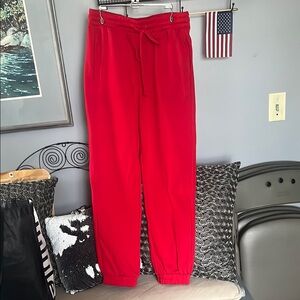 Red Jogger Pants